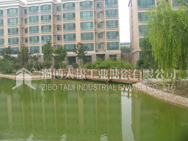 淄博太極搪瓷設(shè)備公司投資4千萬為職工建高檔宿舍區(qū)